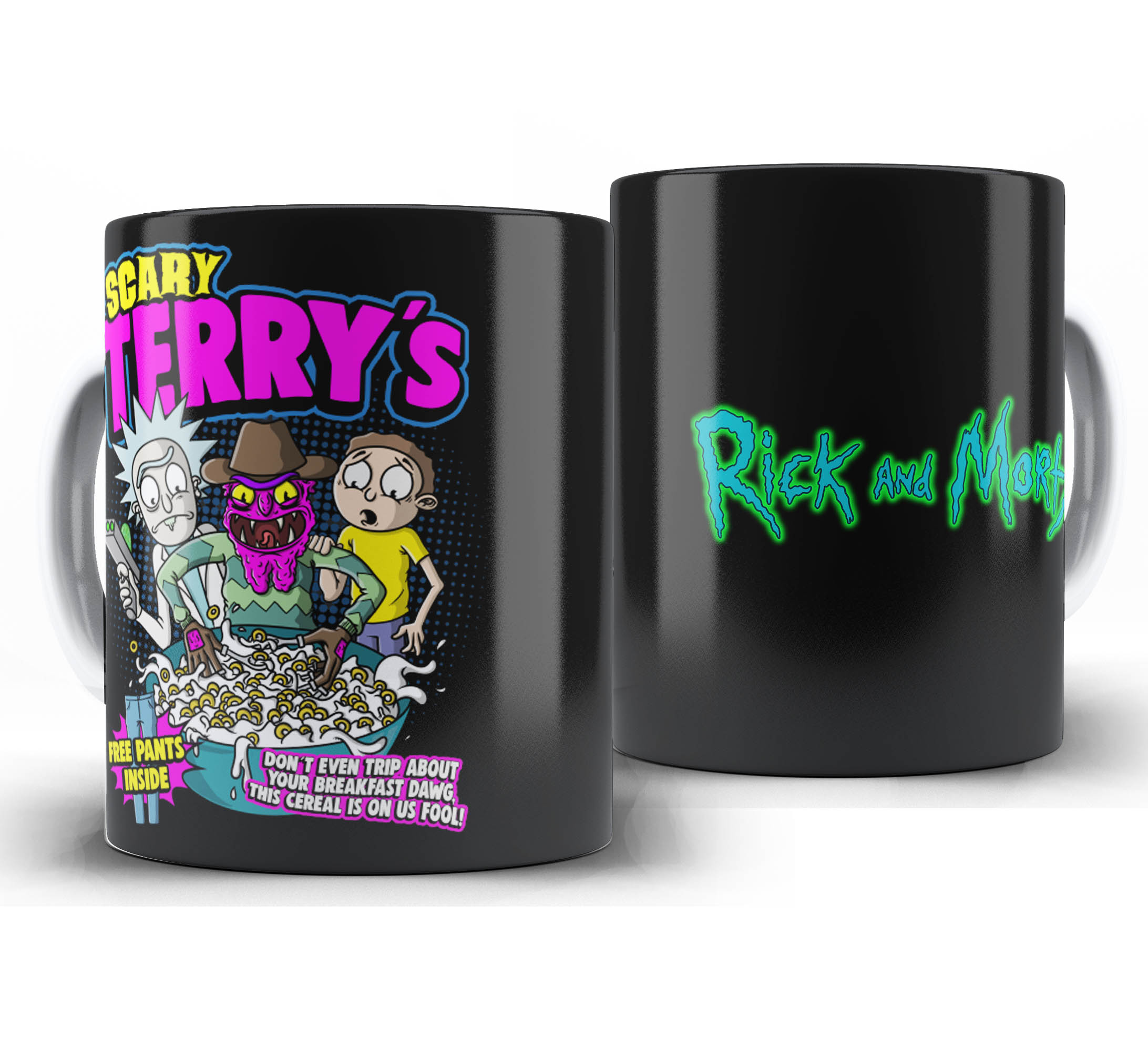 Caneca Desenho - Rick And Morty A12